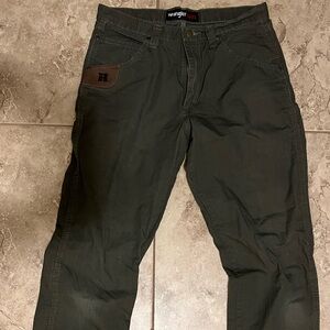 Wrangler Olive Green Pants